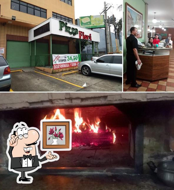 Veja imagens do interior do Pizza Fiori