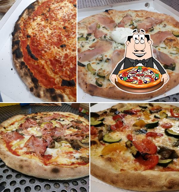 Essayez de nombreux types de pizzas