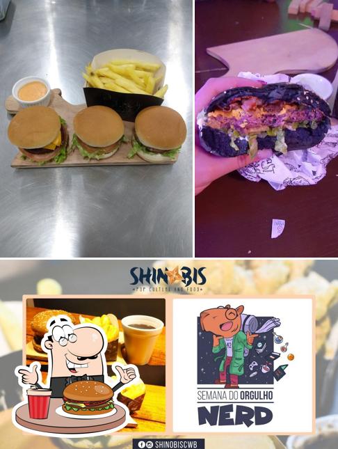 Peça um hambúrguer no Shinobis - Pop Culture & Food