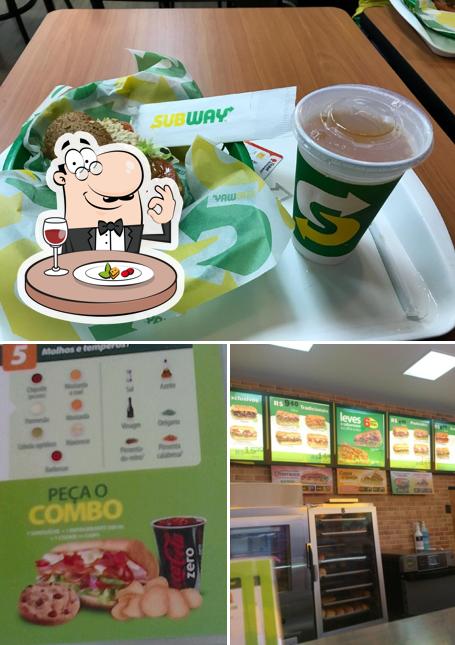 Comida em Subway