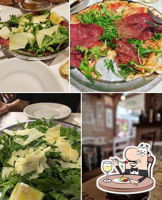 Platti al Pizzeria Da Baffetto