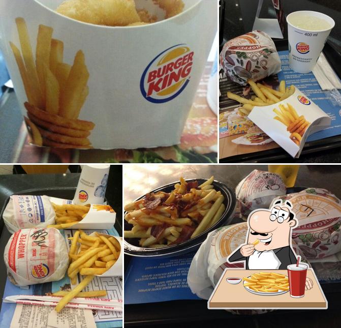 Peça fritas no Burger King