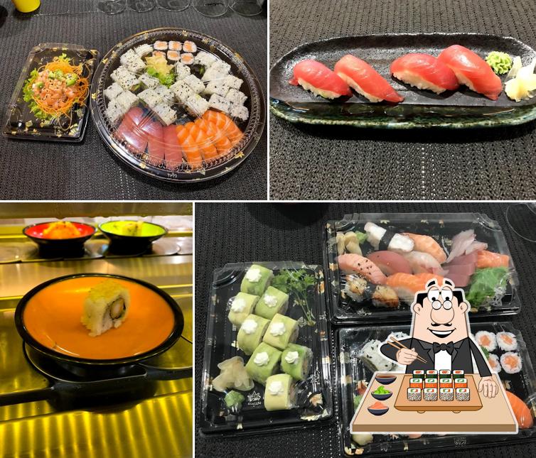 Ordina le diverse opzioni di sushi