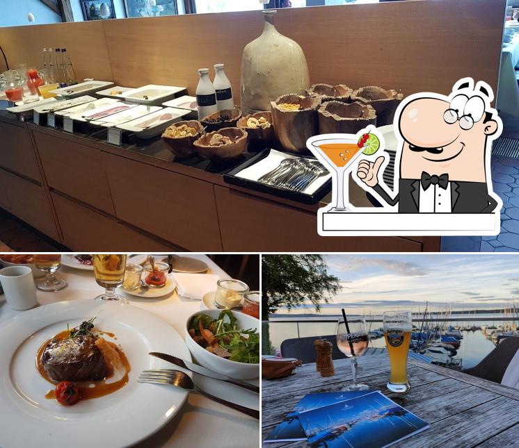 Estas son las imágenes que hay de bebida y comida en Marina Hotel am Starnberger See