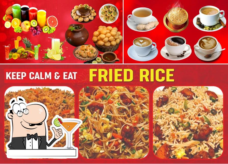 Among various things one can find drink and food at Suvai Unavagam
