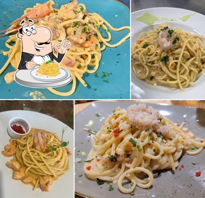 Spaghetti alla carbonara al Saporì