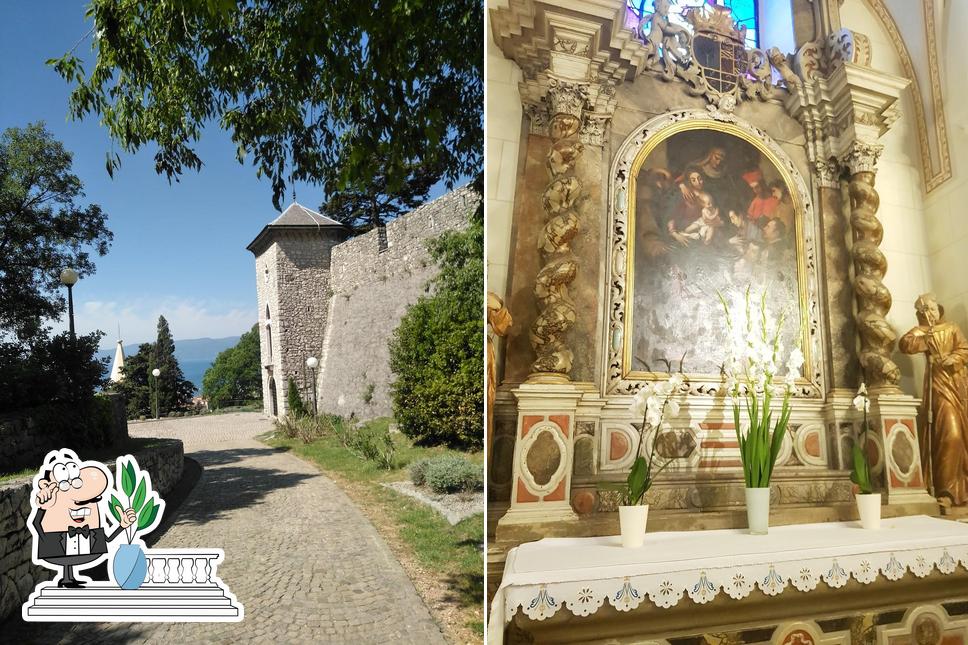 Goditi la vista dagli esterni di Caffe bar Trsat