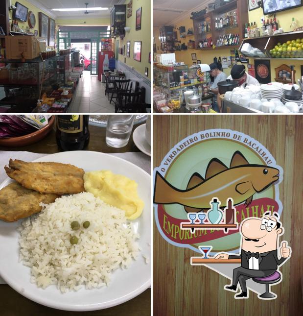 Veja imagens do interior do Emporium do Bacalhau