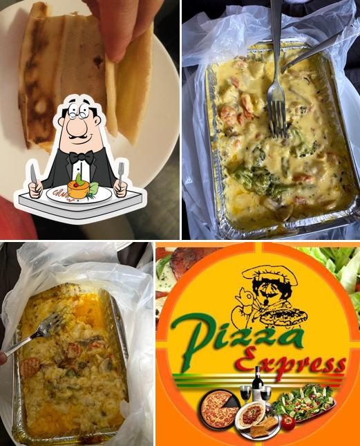 Еда в "Pizza-Express"
