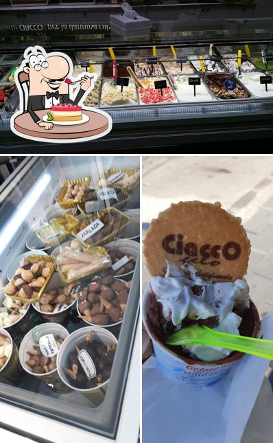Ciacco Gelo provides a number of desserts
