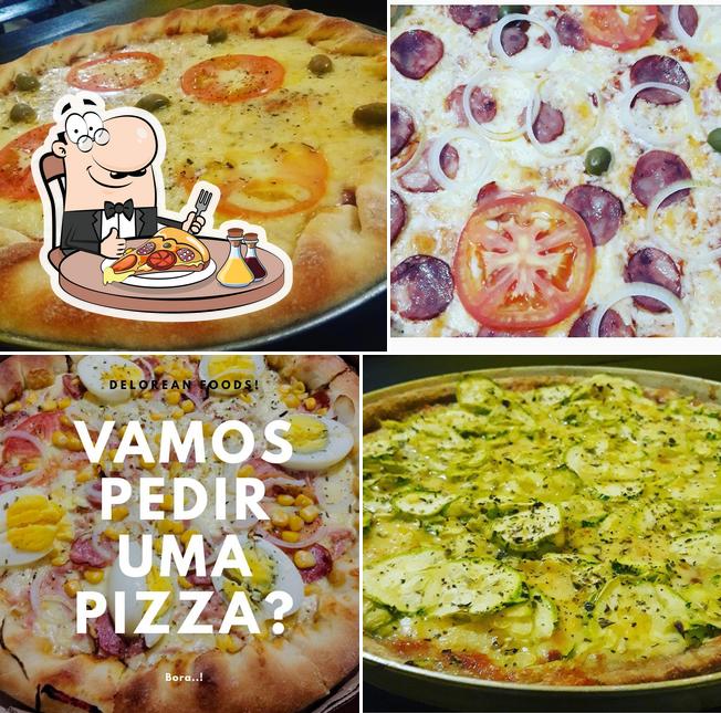 Peça pizza no DeLorean Foods Maracanaú CE