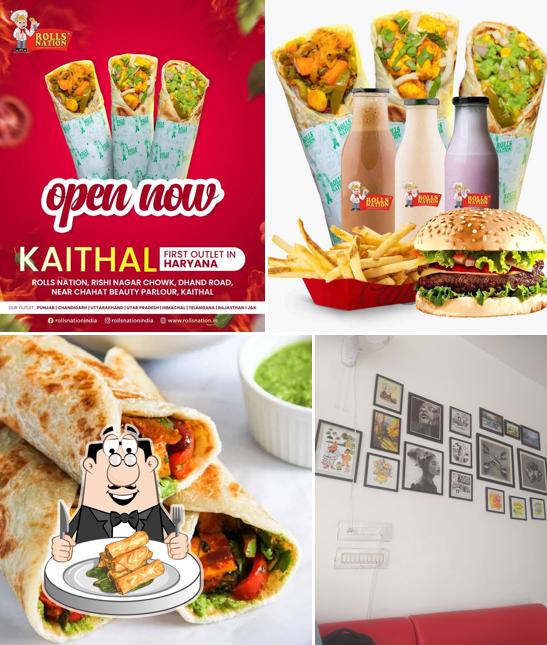 Spring rolls at Rolls Nation Kaithal