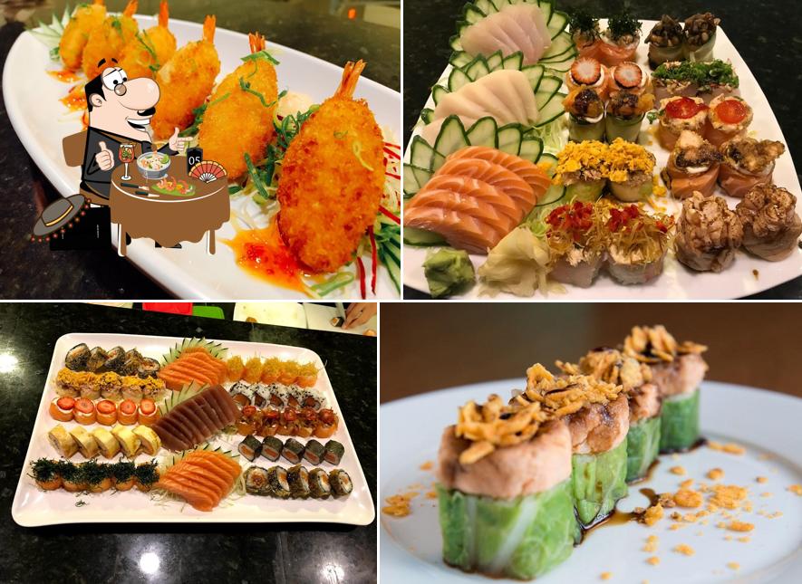 Comida em Sumiai Sushi Bauru