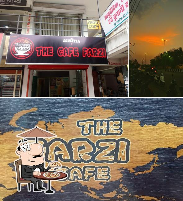 The exterior of The Cafe Farzi