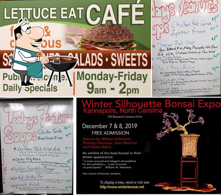 UNC Lettuce Eat Cafe in Kannapolis Restaurant menu and reviews