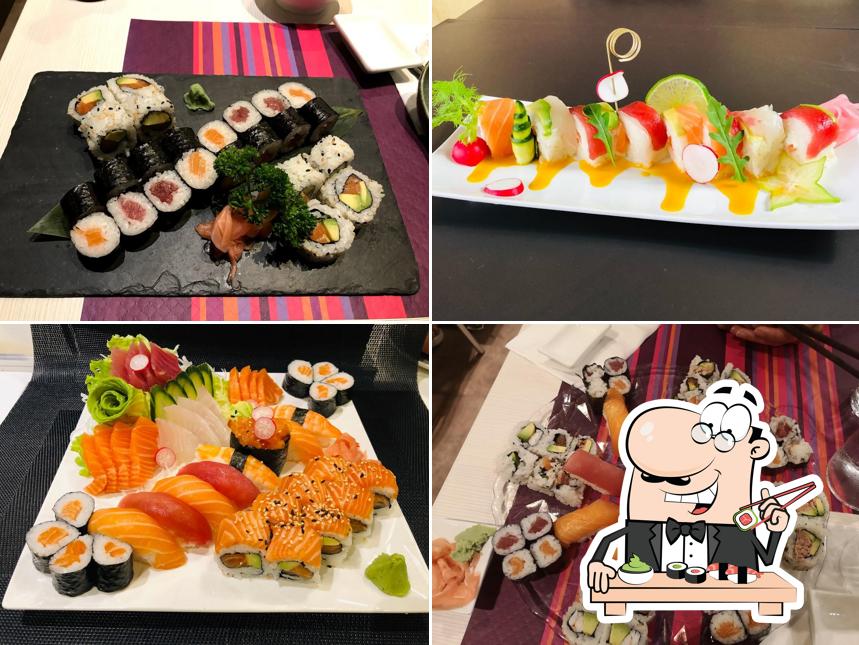 Choisissez de nombreuses options de sushi