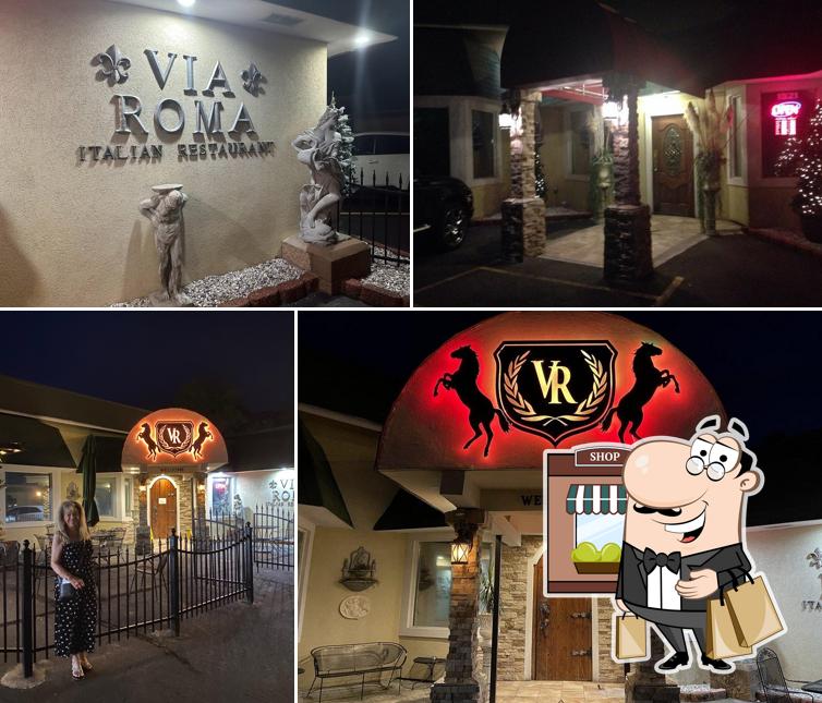 Via Roma Italian Restaurant in Hot Springs Restaurant menu and reviews