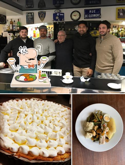 Parmi les diverses choses de la nourriture et la comptoir de bar, une personne peut trouver sur Tabac Restaurant Café des Arts by Grillade des arts