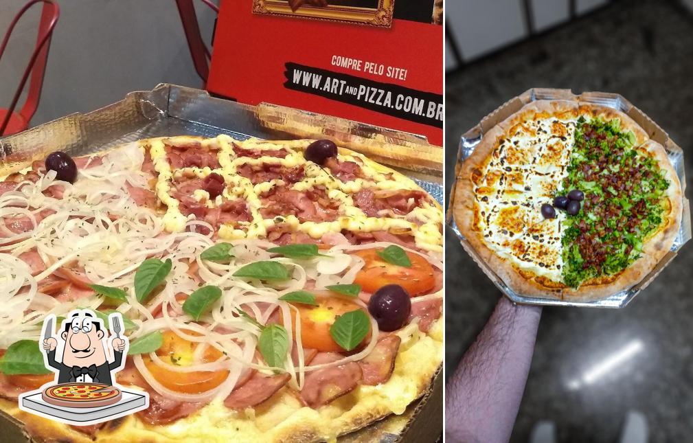 Consiga diversos estilos de pizza