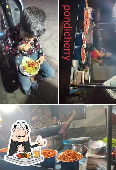 Food at Fish Fry Shop