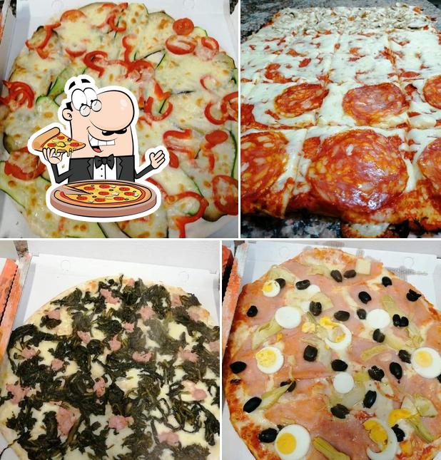 Ordina tra le molte varianti di pizza