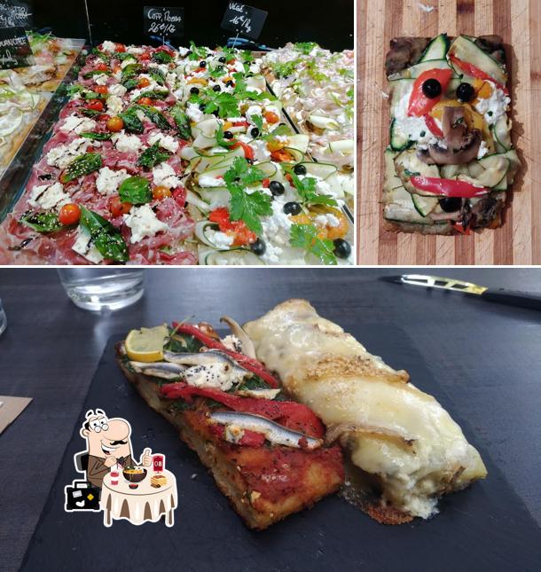 Platos en Pizzeria Albero