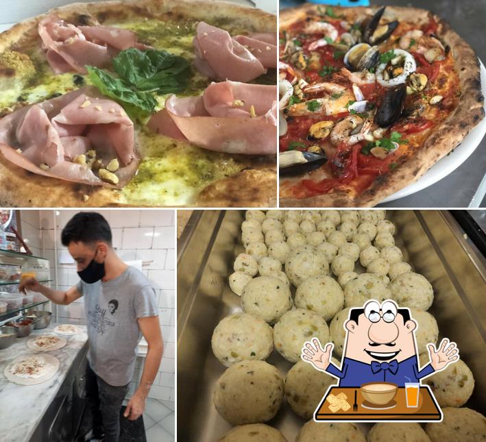 Cibo al Pizzeria Onna Sufi'