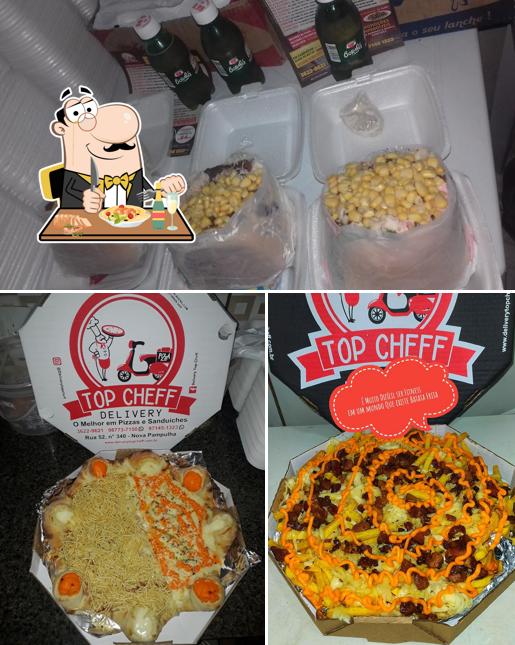 Platos en Pizzaria Top Cheff