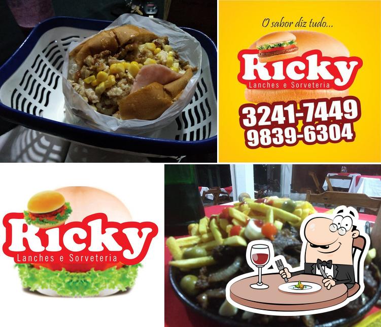 Platos en Ricky Lanches