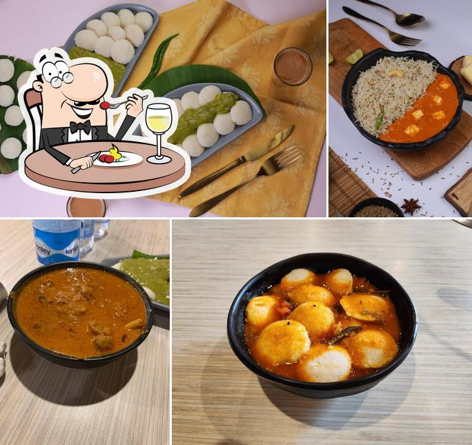 Food at Bisi Bisi South Indian Hitech City