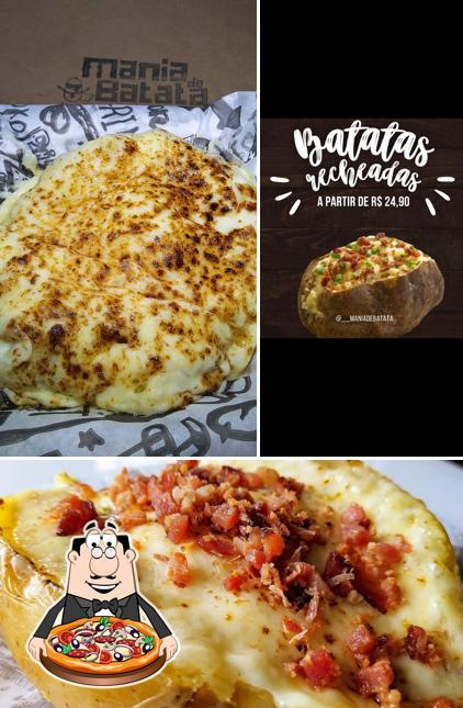 Consiga pizza no Mania de Batata