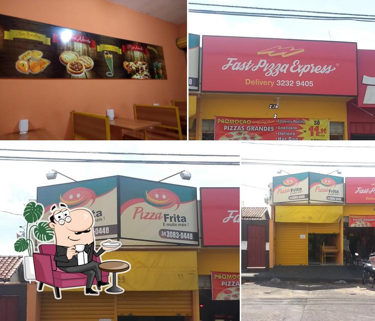 Veja imagens do interior do Pizza Frita