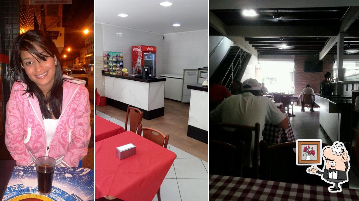 Veja imagens do interior do Pizzaria Calçadão