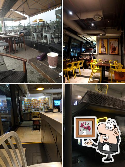 The interior of The Beer Café