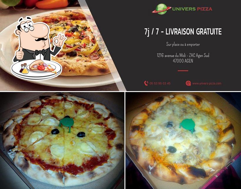 Commandez des pizzas à Univers Pizza Agen