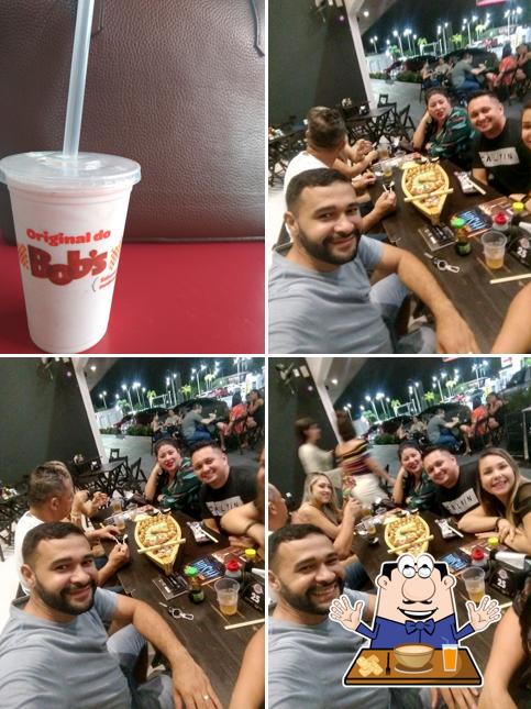 Platos en Bob's Burger - Drive Posto Shell Coronel Teixeira