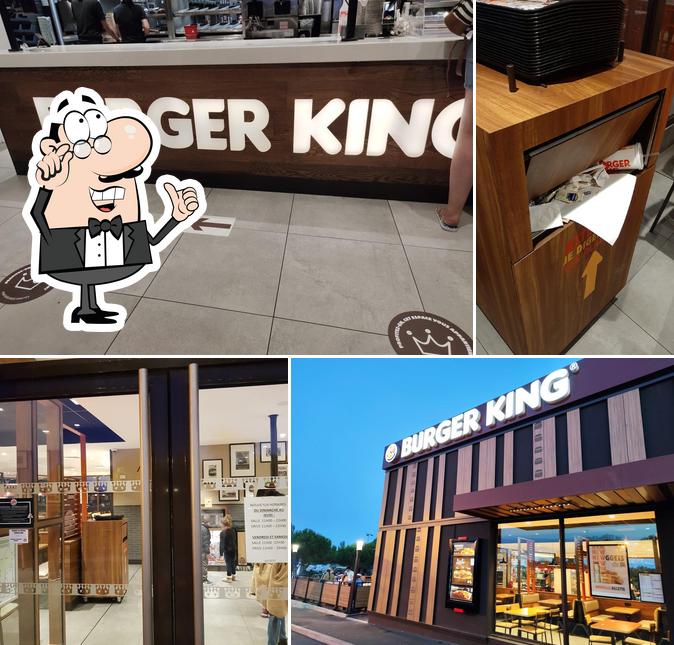 L'intérieur de Burger King