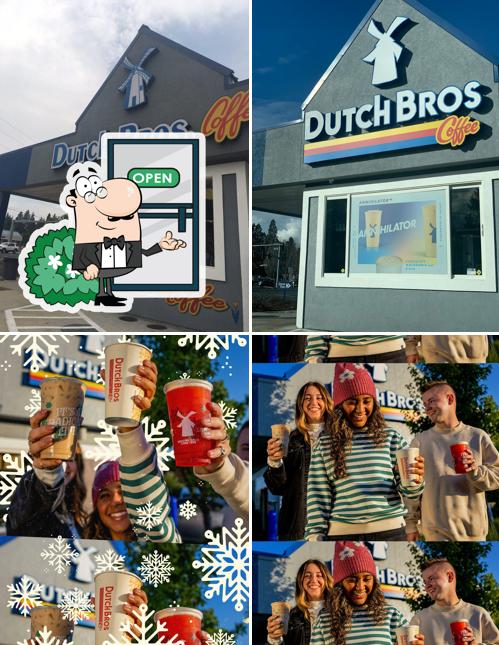 La parte exterior de Dutch Bros Coffee