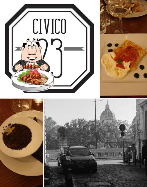 Cibo al Civico 23 - Roma