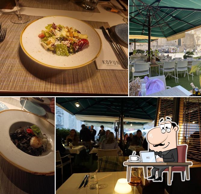 Siediti a un tavolo di Restaurant Kopun