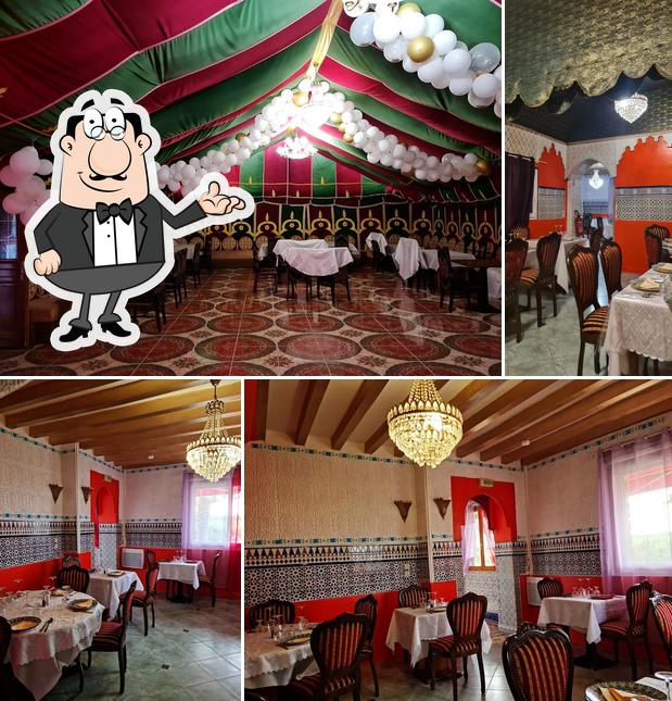 El interior de Restaurant le Marrakech