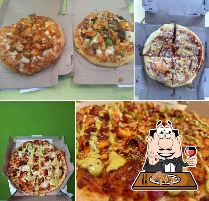 Try out various types of pizza