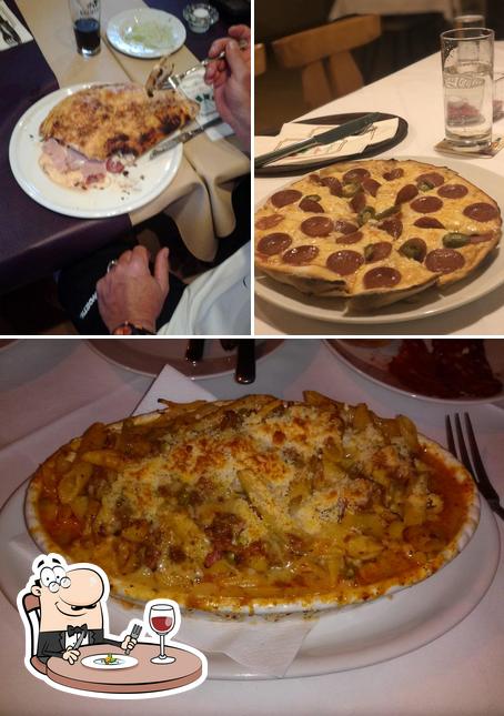 Food at Pizzeria Luigi