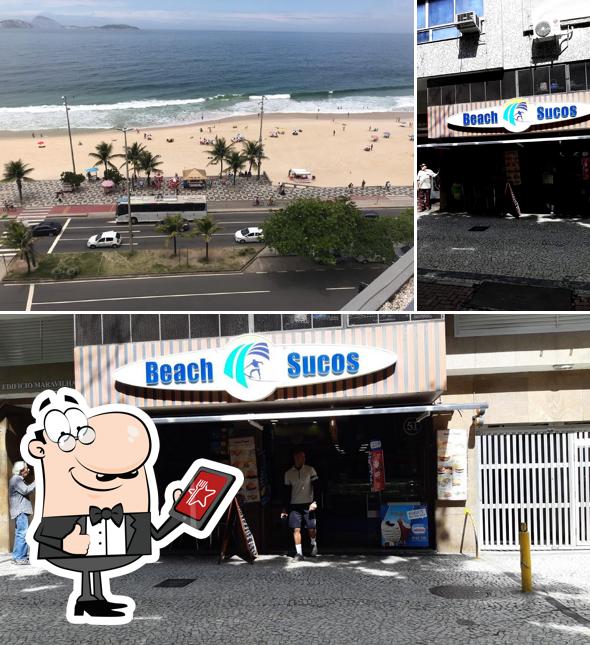 O exterior do Beach Sucos