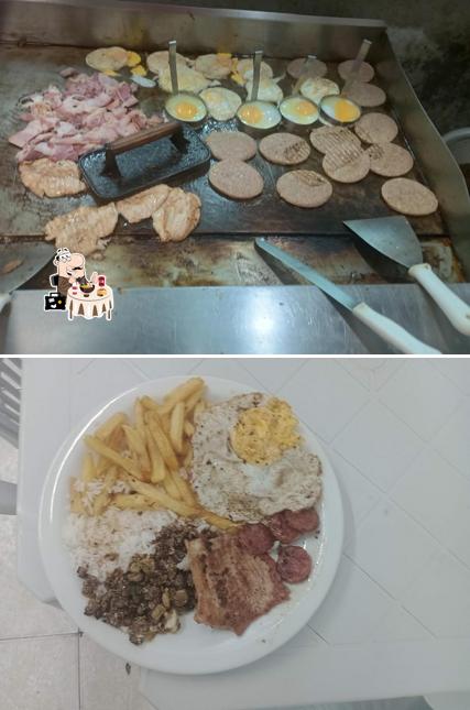 Comida em Dry lanches