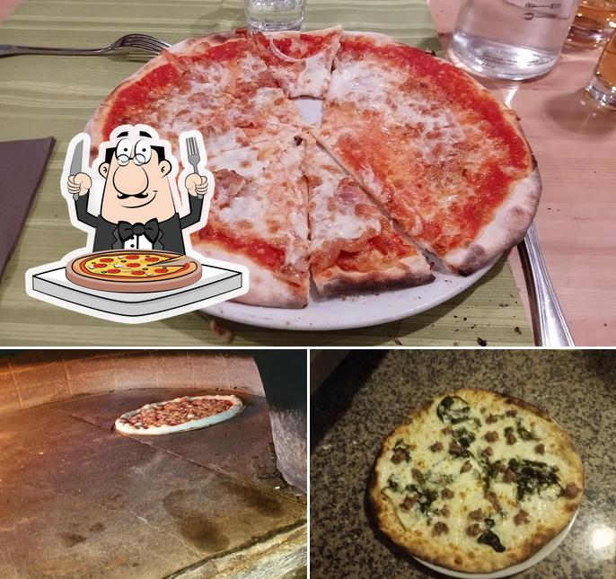 A Il Coccio, puoi assaggiare una bella pizza