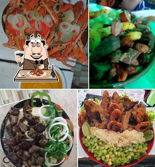 Há uma escolha de opções para os amantes da carne