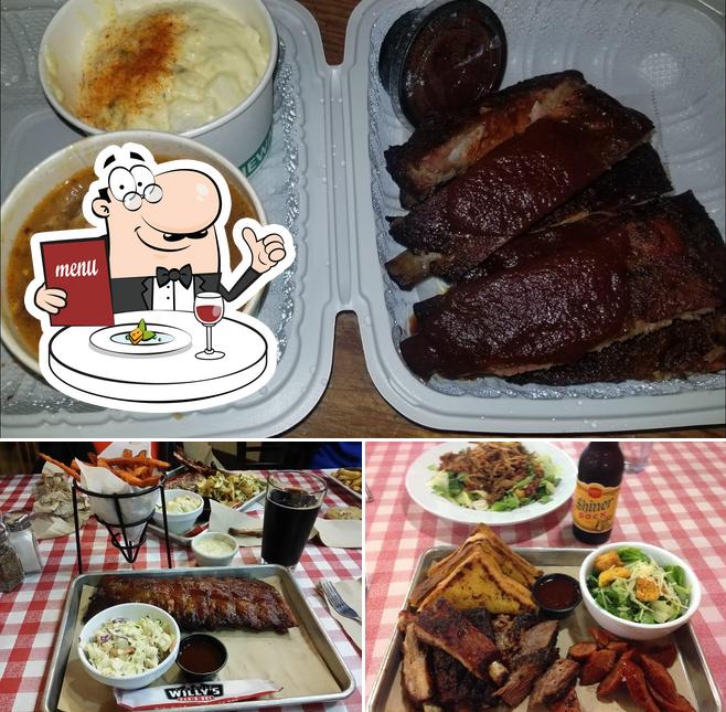 Armadillo Willy's BBQ, 2071 Camden Ave in San Jose Restaurant menu and reviews