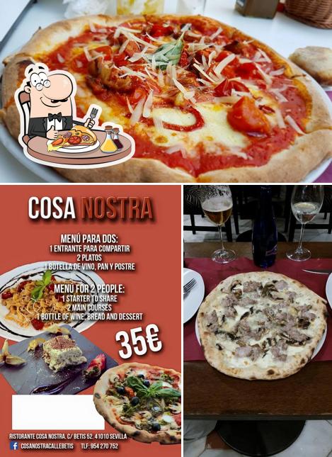 Pide una pizza en Restaurante Cosa Nostra