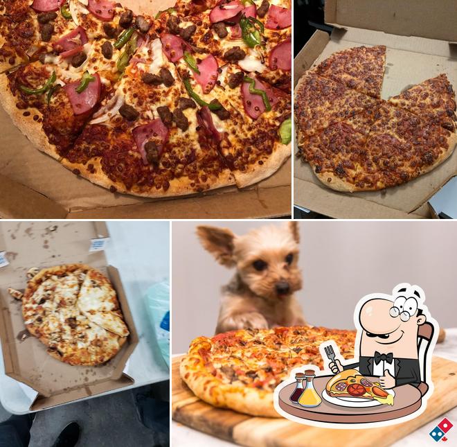 A Domino's Pizza, vous pouvez déguster des pizzas